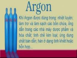 Khí Argon, cung cấp khí Argon, khí Argon hàn tig