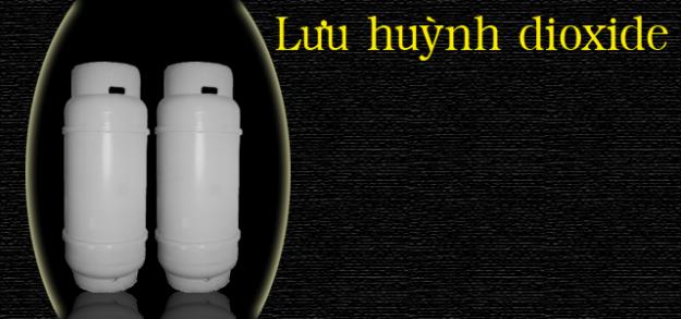 Khí SO2, bình khí SO2